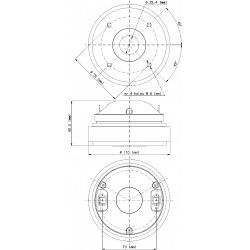 HD1040 Eighteen Sound driver tweeter 80W Titanio 1" 18Sound
