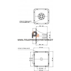 XR2064C Eighteen Sound Tromba 2" 50 mm. copertura costante 60x40 11dB
