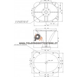XT1464 Eighteen Sound Tromba 1,4" a direttività costante per driver 60x50