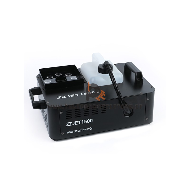 ZZJET1500 Zzipp Macchina Effetto Fumo Getto Verticale 8 Led 3W DMX