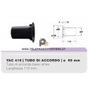 YAC415 tubo di accordo da 65mm in ABS per casse acustiche bass reflex Ciare