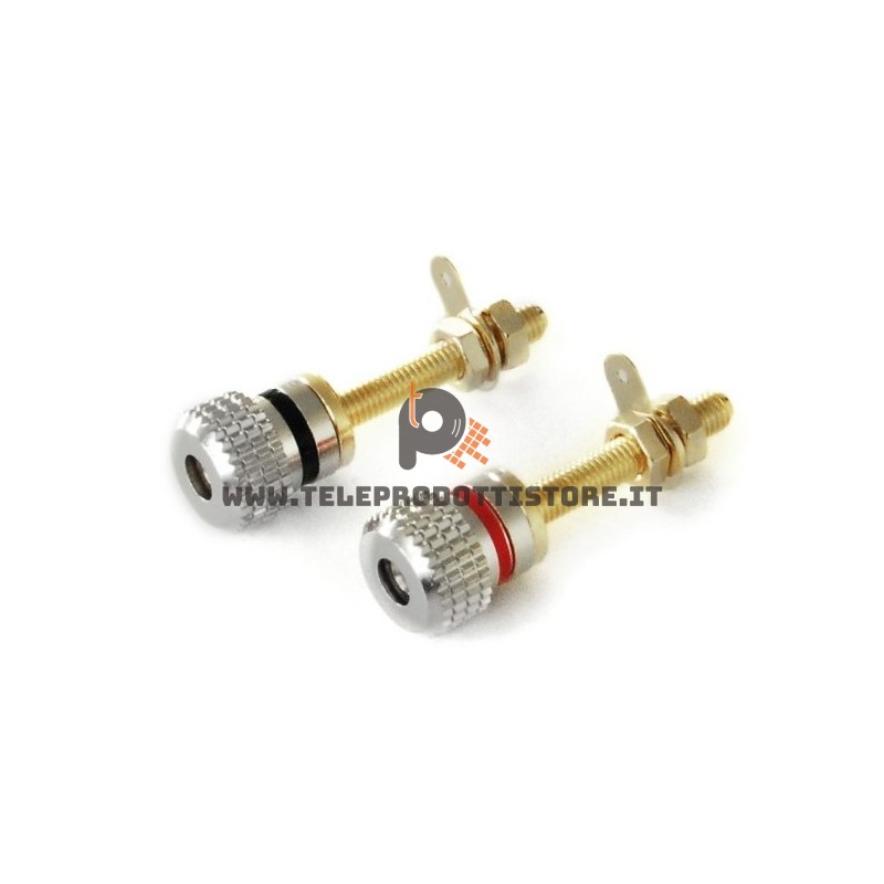 YCD300 Ciare Terminali connettori dorati da pannello 30mm per diffusori box casse