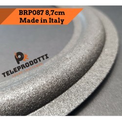 BRP087 Sospensione di ricambio per woofer midrange in foam bordo 87 mm. 8.7 cm.