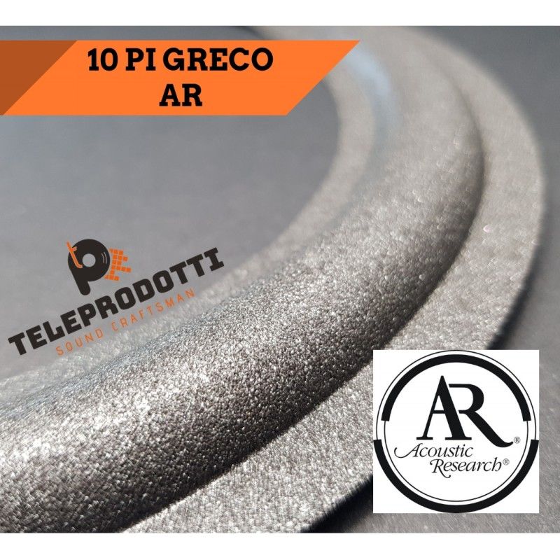 AR 10 Pigreco Sospensione di ricambio per woofer in foam bordo Acoustic Research Pi Greco10π