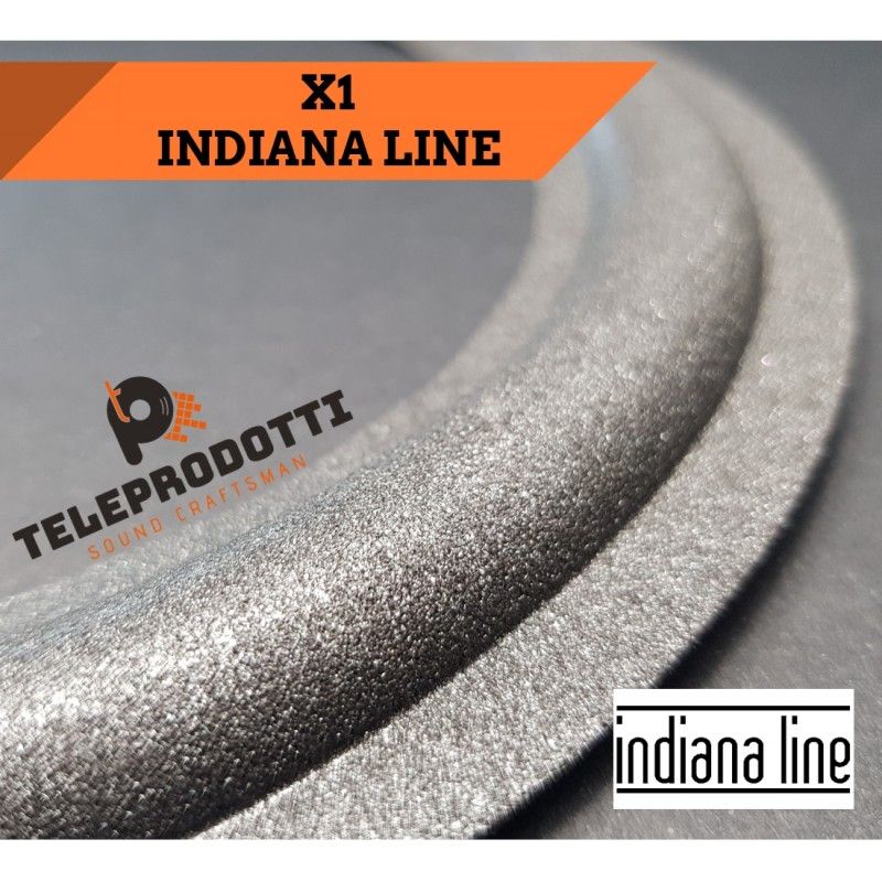 Indiana line 1X Sospensione di ricambio per woofer in foam bordo 20 cm. 8"
