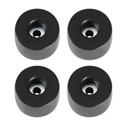 4911 Adam Hall KIT 4 Piedi per diffusori casse in gomma 38 x 25 mm. piede piedini