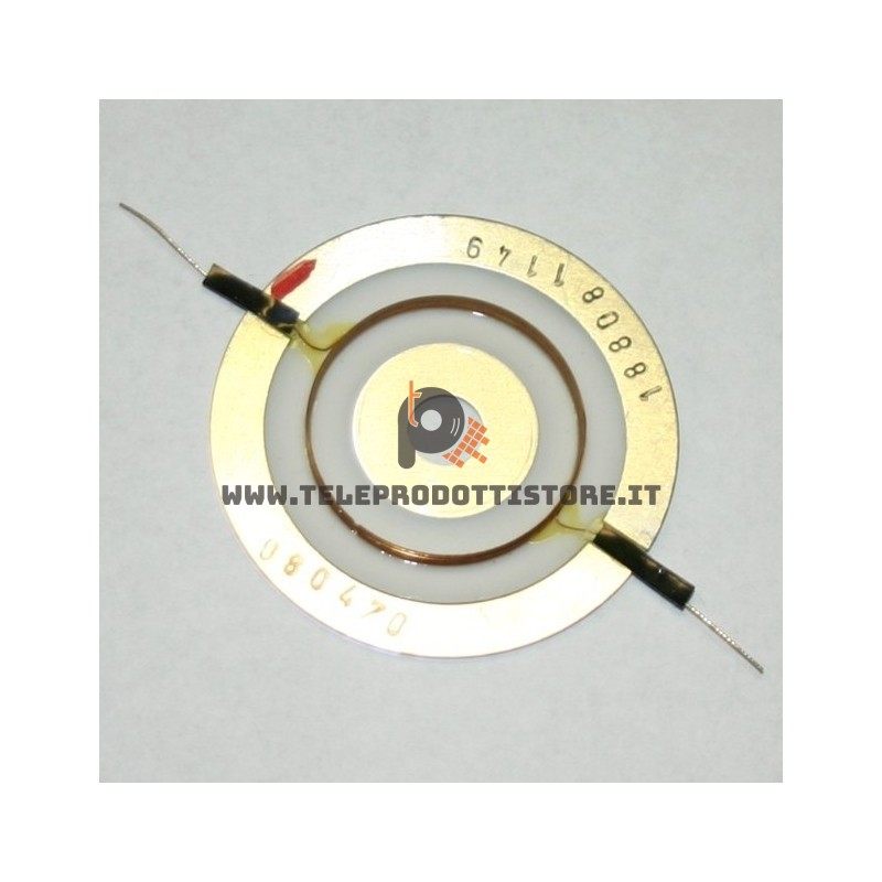 B&C DE34 MEMBRANA DI RICAMBIO TWEETER bec DE 34 8 ohm DE-34