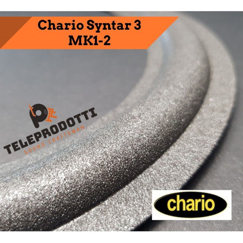 CHARIO SYNTAR 3 MK2 MK1 Sospensione di ricambio per woofer in foam bordo