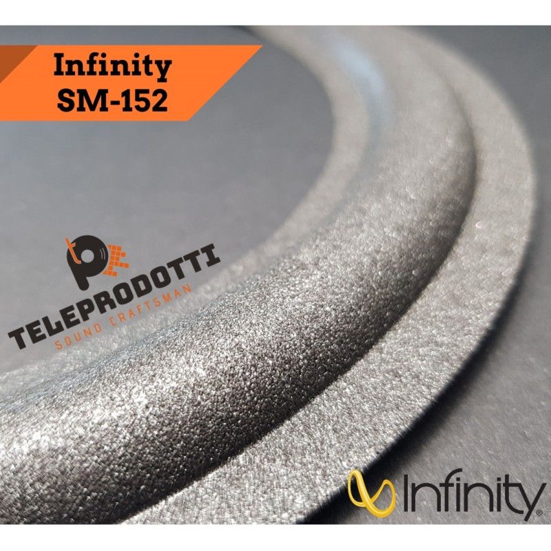 INFINITY SM152 Sospensione di ricambio per woofer in foam bordo 15" SM 152 SM-152