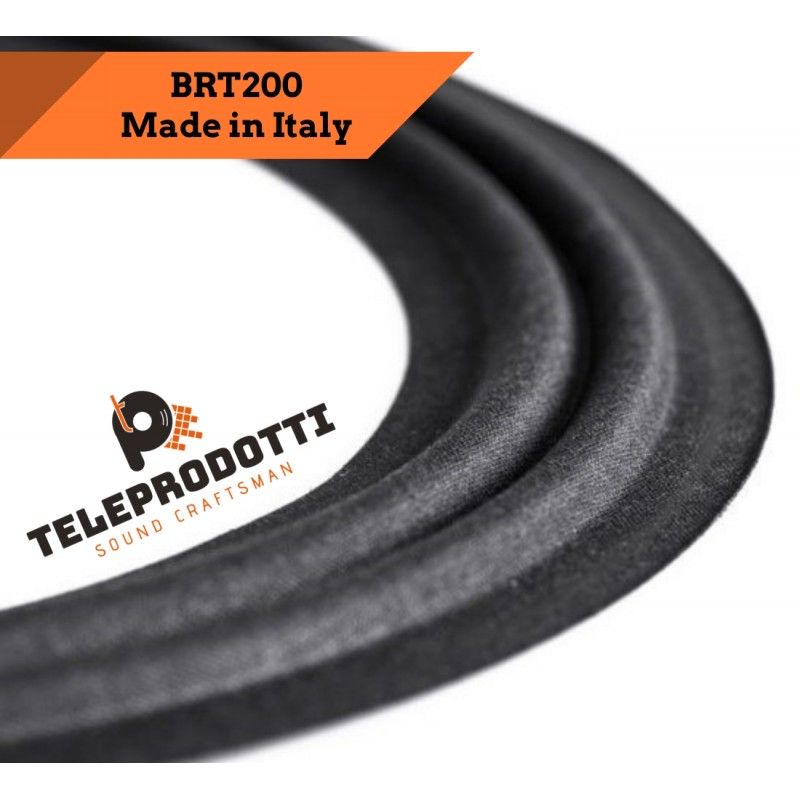 BRT200 Sospensione di ricambio per woofer in tela bordo 200 mm. 20 cm. 8"