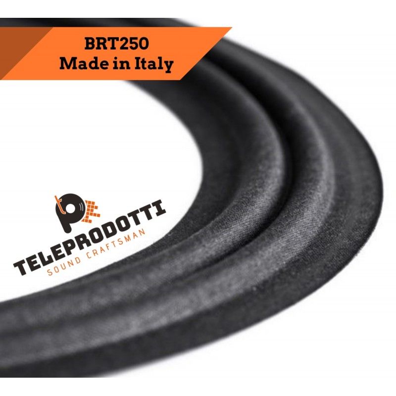 BRT250 Sospensione di ricambio per woofer in tela bordo 250 mm. 25 cm. 10"