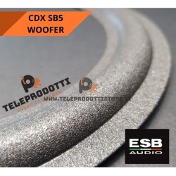 ESB CDX SB5 Sospensione di ricambio per woofer in foam bordo CDX-SB5 SB 5 20 cm.