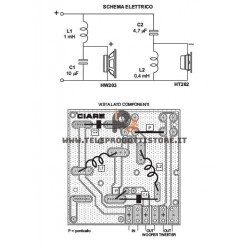 KFH03.2 Ciare Kit filtro crossover per progetto H03.2 KFH-03.2 KFH 03.2