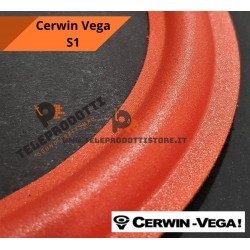 CERWIN VEGA S1 Sospensione di ricambio per woofer in foam rosso bordo S-1