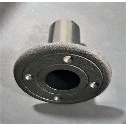 Supporto bicchiere tazza in ABS per stativo casse 35 mm. diffusori incasso