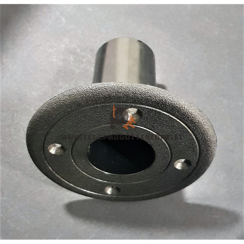 Supporto bicchiere tazza in ABS per stativo casse 35 mm. diffusori incasso