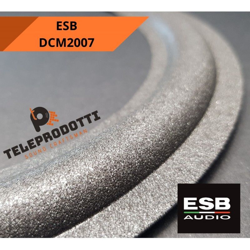 ESB DCM2007 Sospensione di ricambio per woofer 25 cm. in foam bordo DCM 2007 DCM-2007