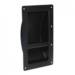 3400 Maniglia ad incasso in acciaio nera per flight case casse diffusori in legno
