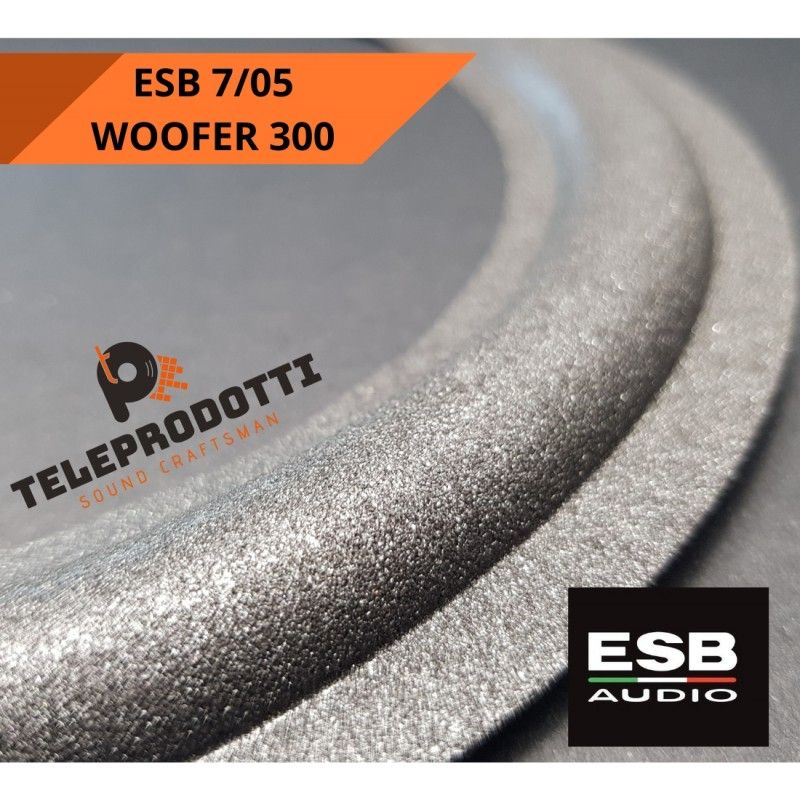 ESB 7-05 Sospensione di ricambio per woofer in foam bordo 7 05 7/05 705 30 cm.