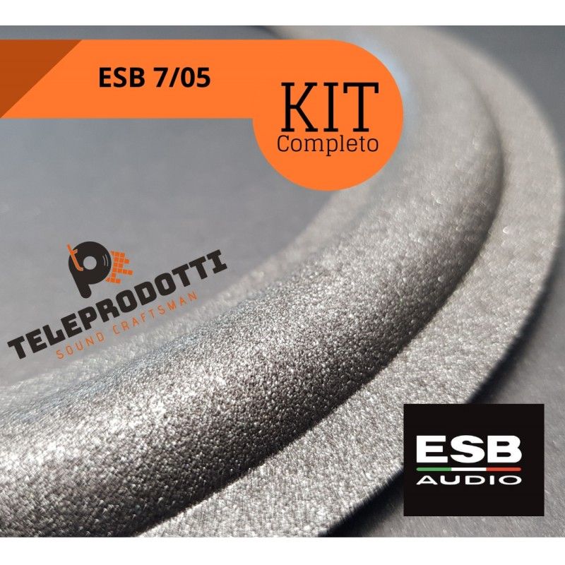 ESB 7-05 KIT Sospensioni di riparazione per woofer midrange in foam bordo e colla 7 05 7/05 705