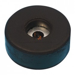 4907 KIT 4 Piedi per diffusori casse in gomma 38 x 15 mm. piede piedini supporto