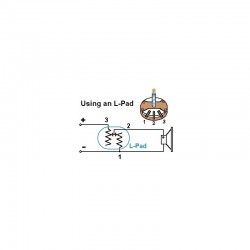 YAT015 CIARE Attenuatore L-pad 15w 8 ohm YAT 015 YAT-015 potenziometro attenuazione LPAD