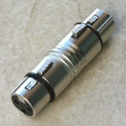 Adattatore Giunto XLR femmina cannon prolunga segnale