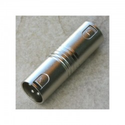 Adattatore Giunto XLR maschio cannon prolunga segnale