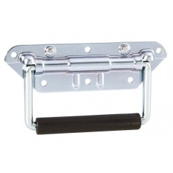 34482 Adam Hall Maniglia esterna con richiamo in metallo acciaio per flight case flightcase casse acustiche