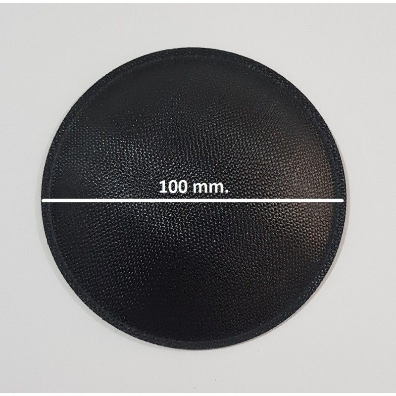 Cupola parapolvere 100 mm. in fibra di vetro copripolvere per woofer altoparlante