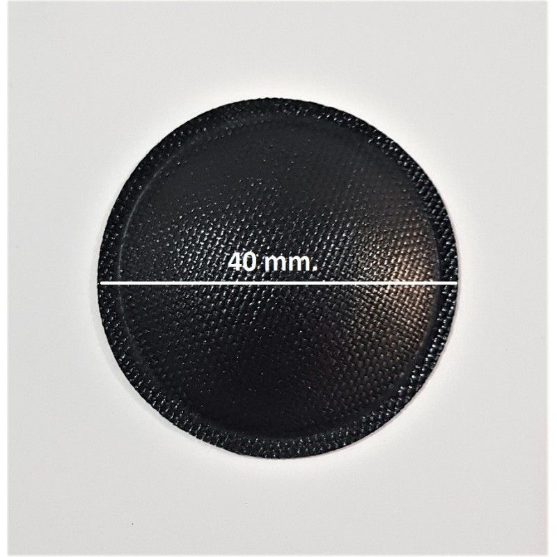 Cupola parapolvere 40 mm. in fibra di vetro copripolvere per woofer altoparlante