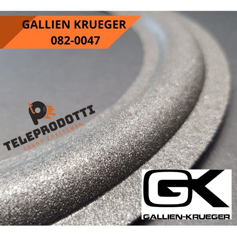 GALLIEN KRUEGER 082-0047 Sospensione di ricambio per woofer in foam bordo 250ML 16cm.