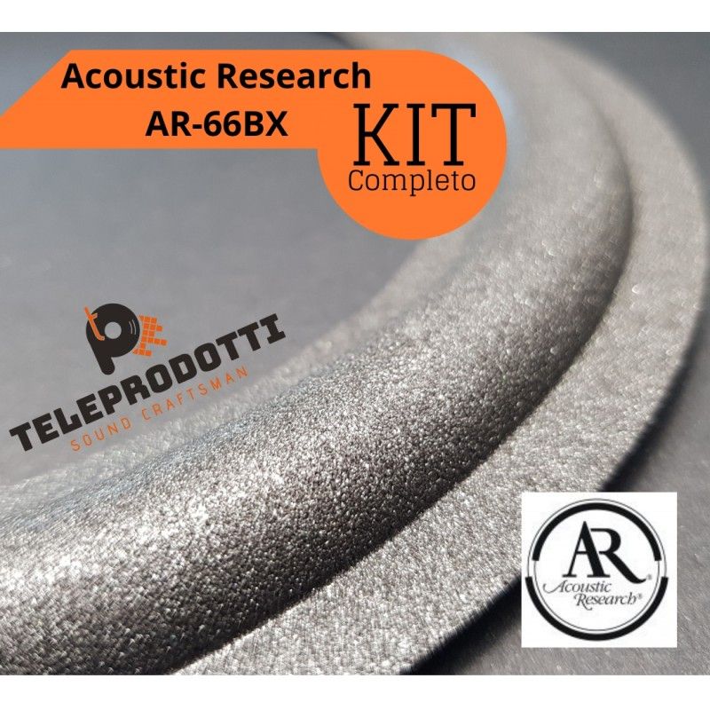 AR 66BX KIT Sospensioni di riparazione per woofer midrange in foam bordo e colla Acoustic Research AR66BX