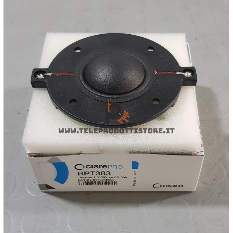 RPT383 Ciare Membrana di ricambio tweeter PT-383 PT383 PT 383 RPT-383