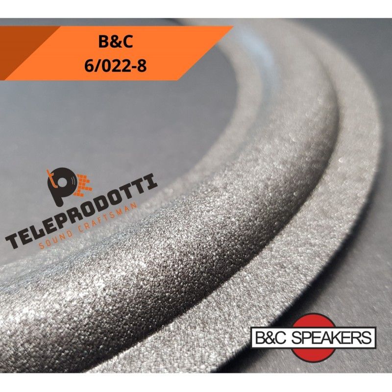 B&C 6/022-8 Sospensione di ricambio per woofer in foam bordo 6/022 6-022-8