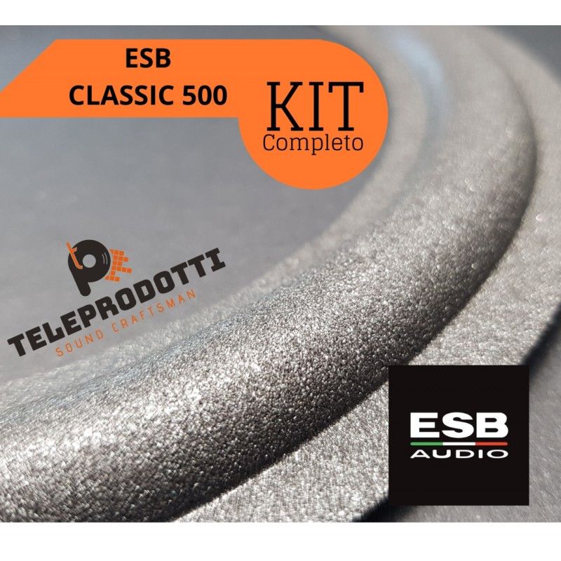 ESB CLASSIC 500 KIT Sospensioni di riparazione per woofer in foam bordo e colla