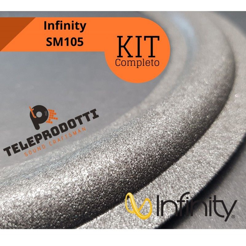 Infinity SM-105 KIT Sospensioni di riparazione per woofer in foam bordo e colla SM105 SM 105