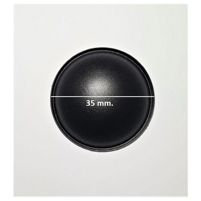 Cupola parapolvere 35 mm. plastica ABS copripolvere per woofer altoparlante