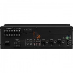 PA-1240 Monacor amplificatore mixer 5 zone 100V 240W mono PA fiolodiffusione