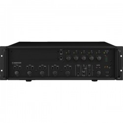 PA-1240 Monacor amplificatore mixer 5 zone 100V 240W mono PA fiolodiffusione