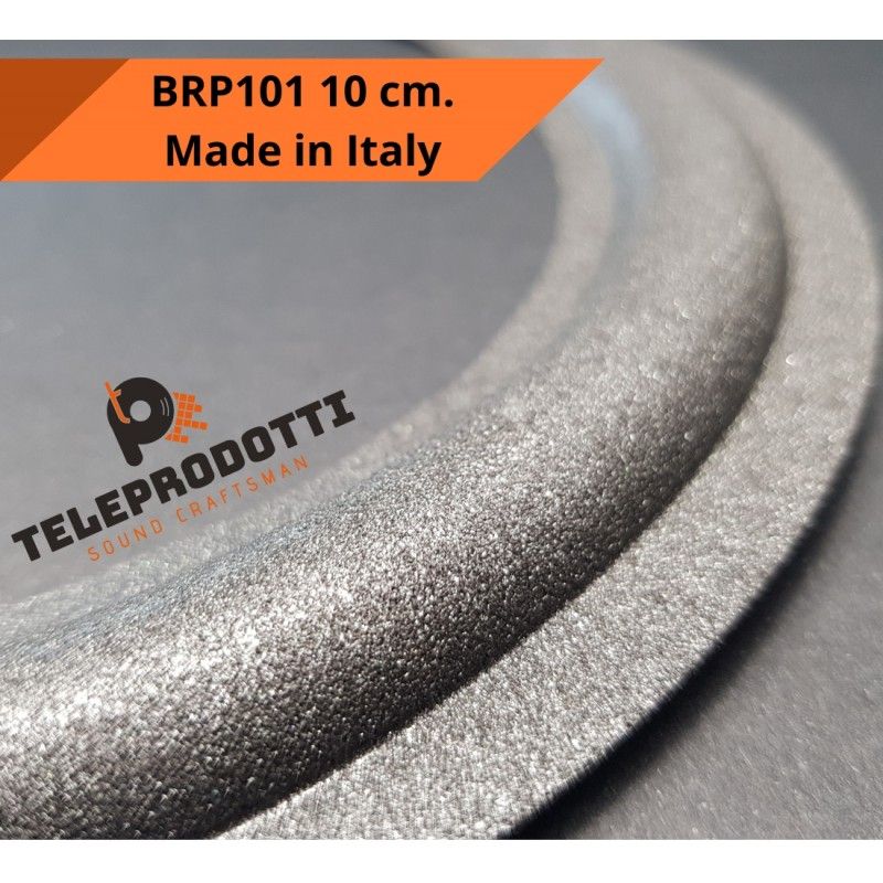 BRP101 Sospensione di ricambio per woofer midrange in foam bordo 100 mm. 10 cm. 4"