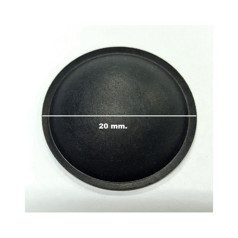 Cupola parapolvere 20 mm. copripolvere di ricambio per woofer tweeter