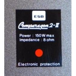 ESB Comparagon 2 II Sospensione di ricambio per midrange in foam bordo 10 cm.