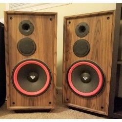 Cerwin Vega DX5 Sospensione di ricambio per woofer in foam rosso bordo DX-5 DX 5