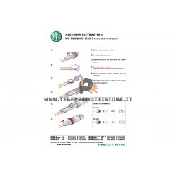 Neutrik NC3FXX Connettore spinotto spina xlr canon femmina 3 poli