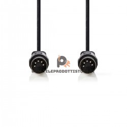 Cavo audio midi 5 poli 1mt din maschio maschio