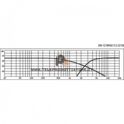 DN-1218PAX Monacor Filtro crossover 2 vie 2500 Hz 8 OHM 600W DN1218
