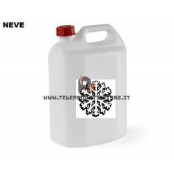 Liquido per macchina effetto neve schiuma artificiale tanica da 5l