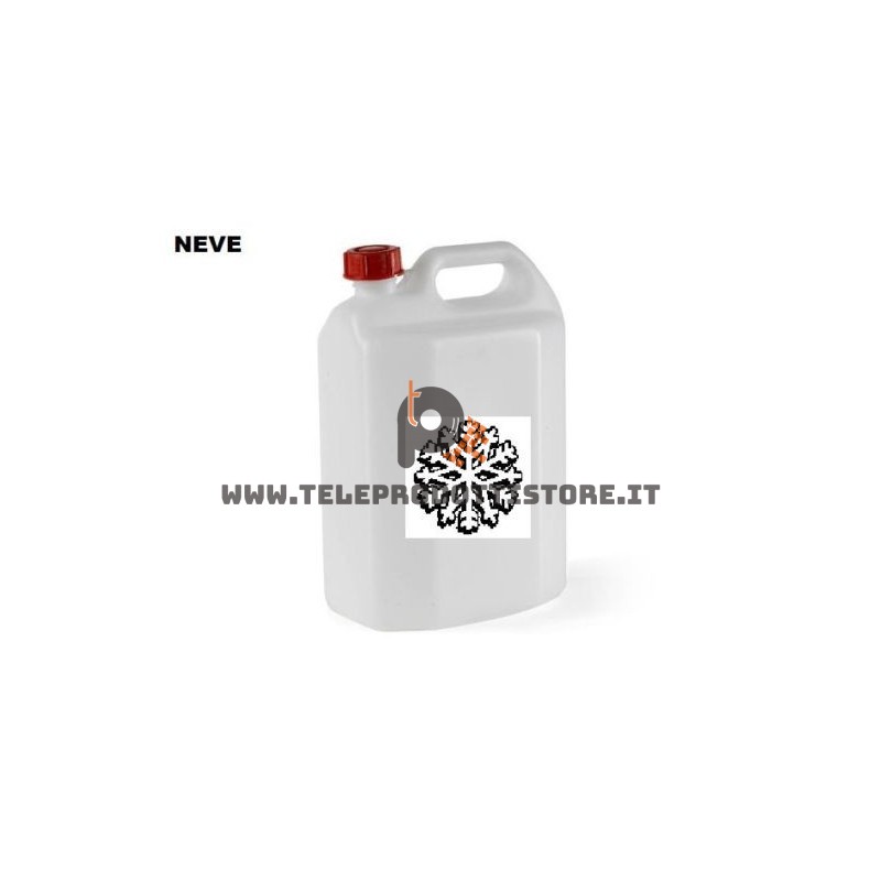 Liquido per macchina effetto neve schiuma artificiale tanica da 5l