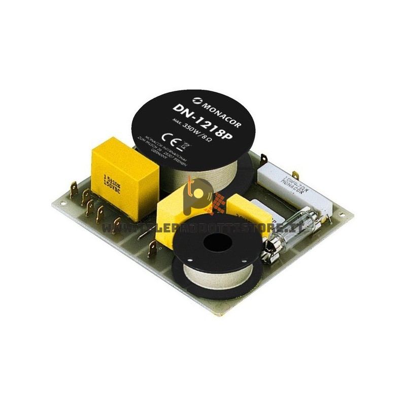 DN-1218P Monacor Filtro crossover 2 vie 3000 Hz 8 OHM 350W DN1218P